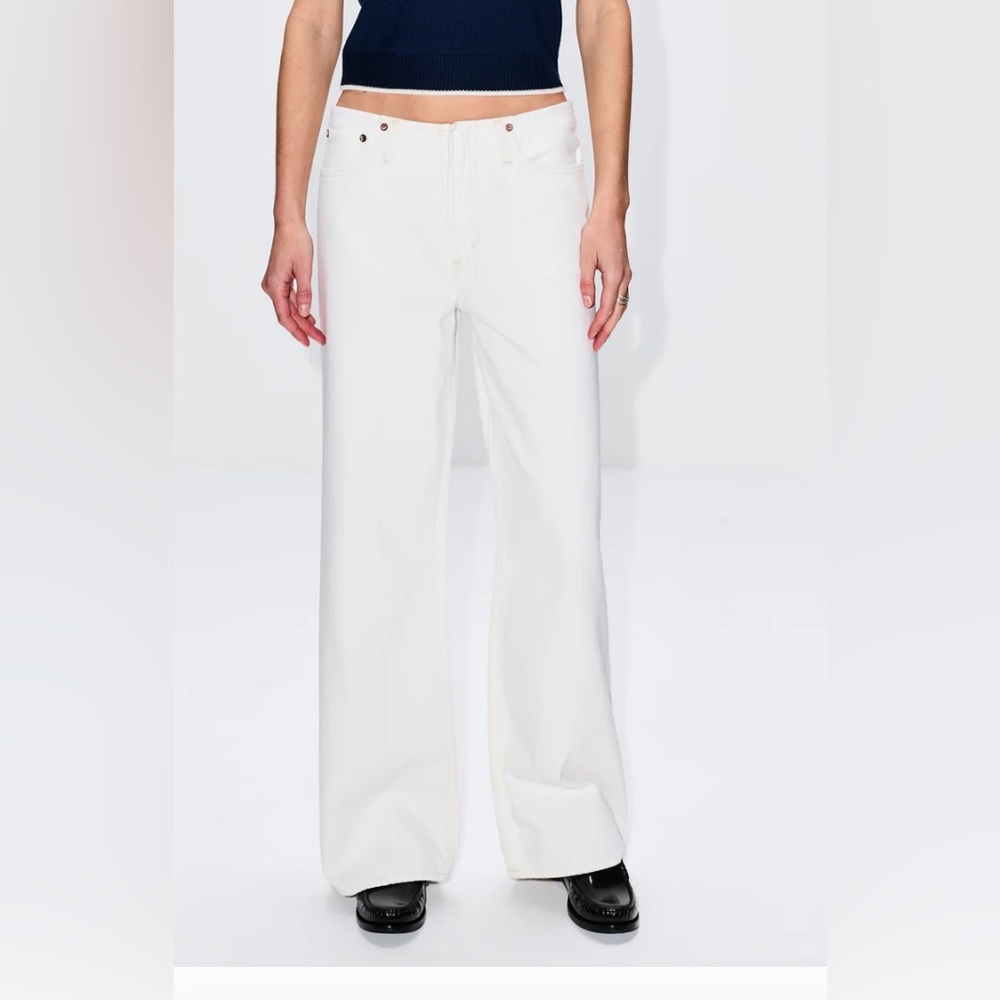 Agolde Lex Jeans in White